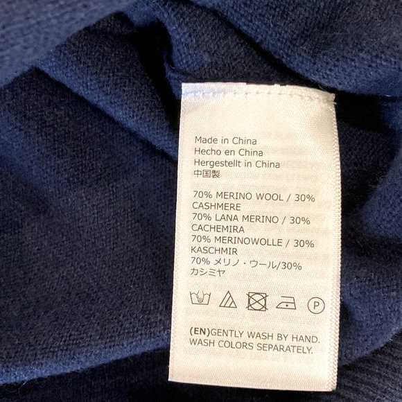 State cashmere turtleneck Sz XXL NWT 30 % cashmere - Picture 7 of 8